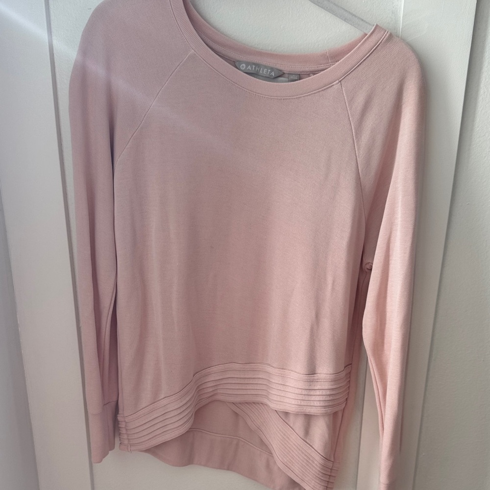 Athleta Blush Long Sleeve Top